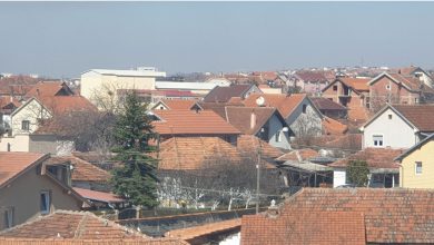 Грачаница, панорама