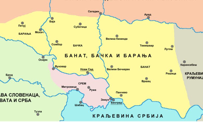 Мапа српских земаља