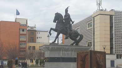 Споменик Скендербегу у Приштини