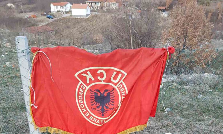 Velika Hoča zastava UČK