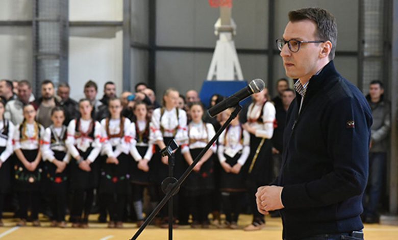 Petar Petković u Štrpcu