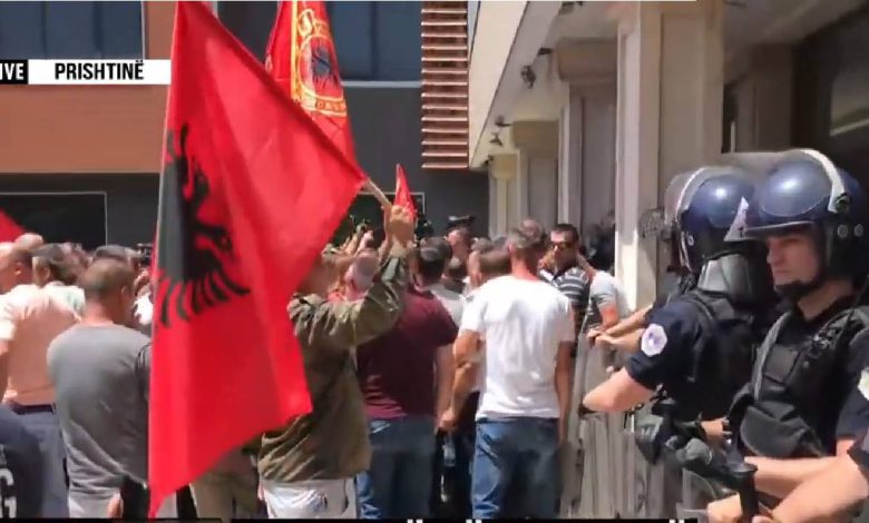 Протест ветерана ОВК