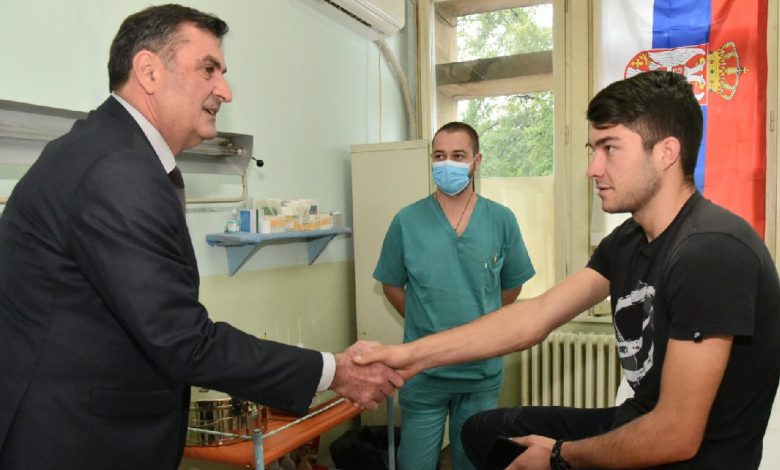 Tajić obišao ranjenog Srbina