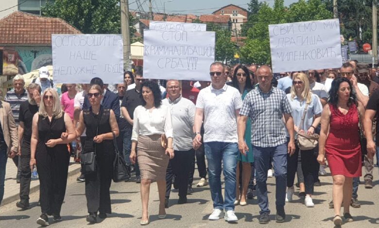 Протести Срба у Гачаници