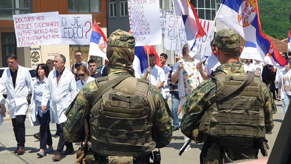 Протести у Звечану
