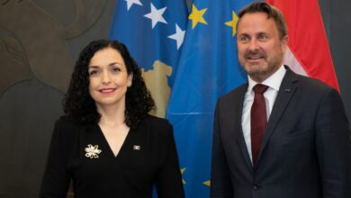 Вјоса Османи у Луксембургу