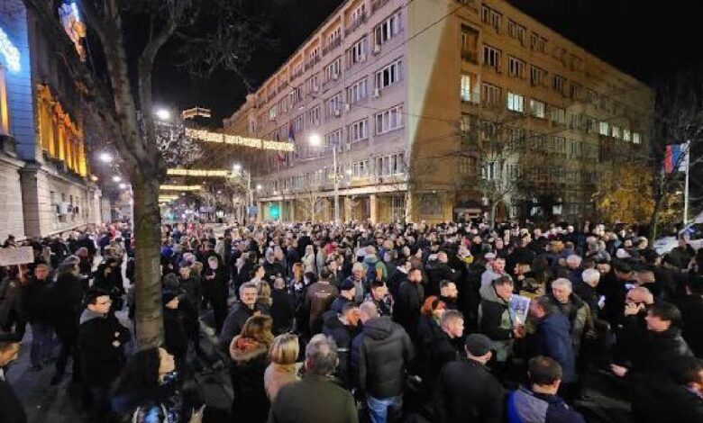 Protesti u Beogradu