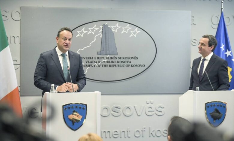 Аљбин Курти и Лео Варадкарм