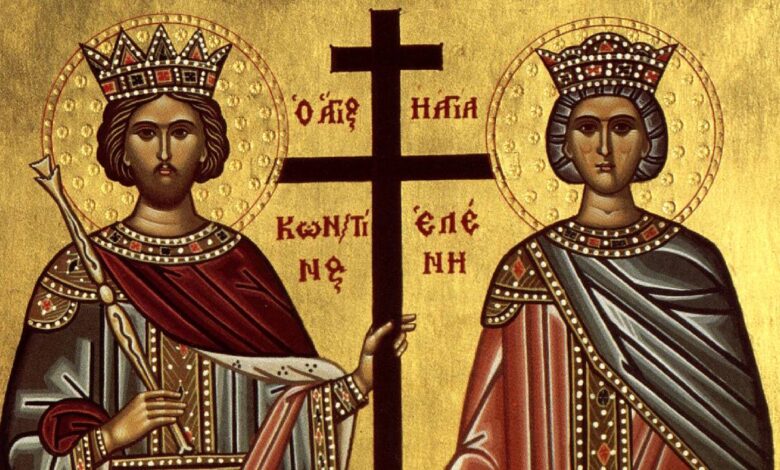 Цар Константин и царица Јелена