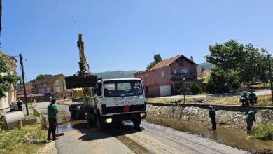 Чишћење речног корита