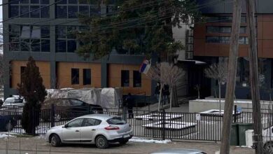 Упад у српку општину